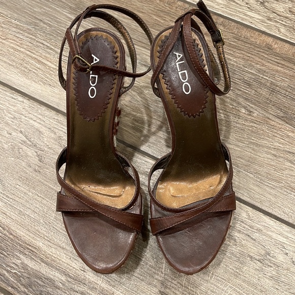 ALDO Y2K Zebra Wedges - Picture 3 of 4